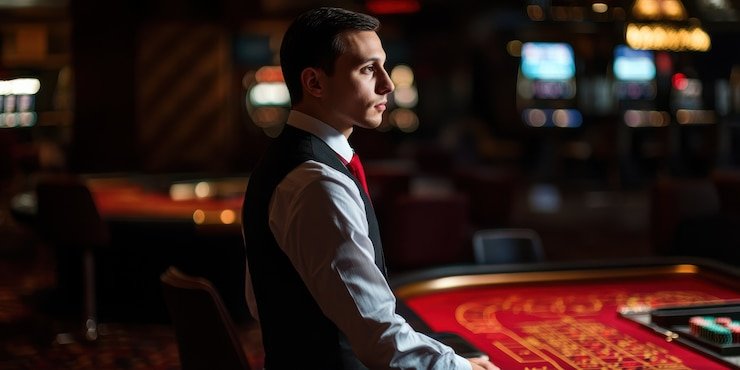 Ponsel menampilkan menu berbagai kategori permainan termasuk sepak bola dan live casino di hoki177